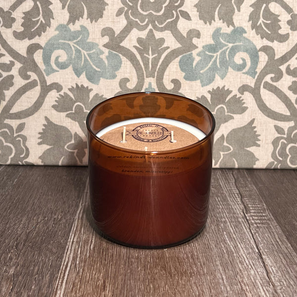 Orchid+Sea Salt 3-Wick Candle